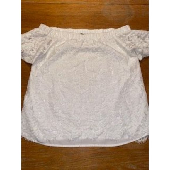 Misschievous Lace Off The Shoulder Blouse-L - Picture 1 of 4